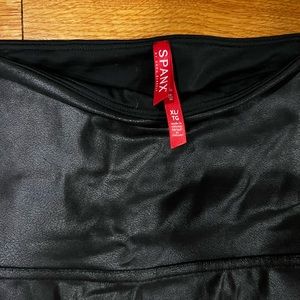 Spanx Faux Leather Leggings